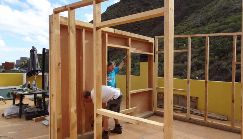 kleiner Anbau auf Teneriffa